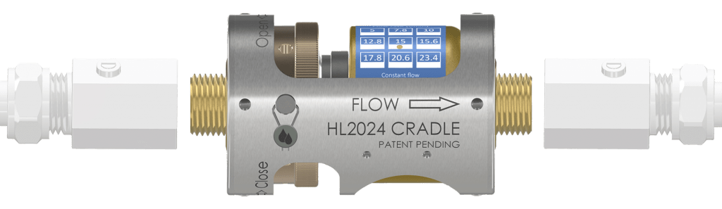 Water Companies HL2024 Com   HL2024 Cradle Installed Height 600 Blue 1024x297 